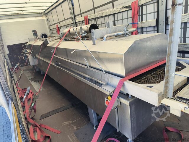 Continuous fryer for thermal oil KOPPENS BR 4500/600