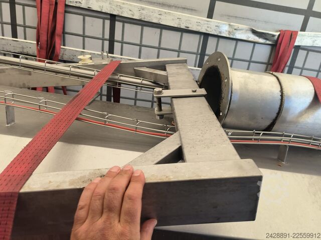 Continuous fryer for thermal oil KOPPENS BR 4500/600