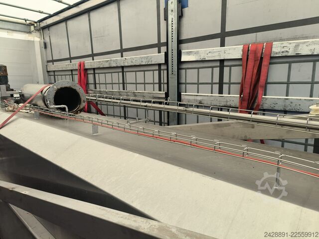 Continuous fryer for thermal oil KOPPENS BR 4500/600
