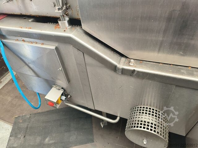 Continuous fryer for thermal oil KOPPENS BR 4500/600