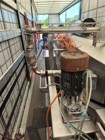 Continuous fryer for thermal oil KOPPENS BR 4500/600