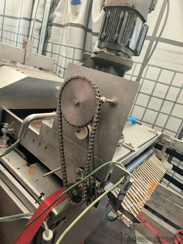 Continuous fryer for thermal oil KOPPENS BR 4500/600