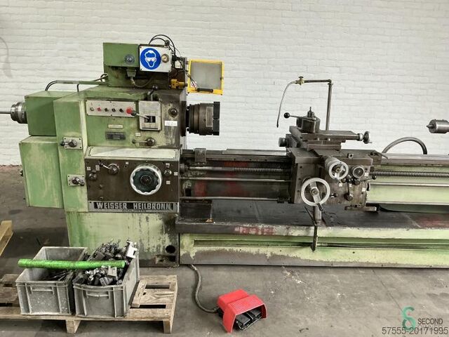 Horizontaldrehmaschinen Weisser Heilbronn Goliath 460x2000 1975 Weisser Heilbronn