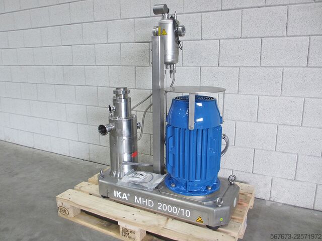 Powder wetting and dispersing machine IKA MHD 2000/10