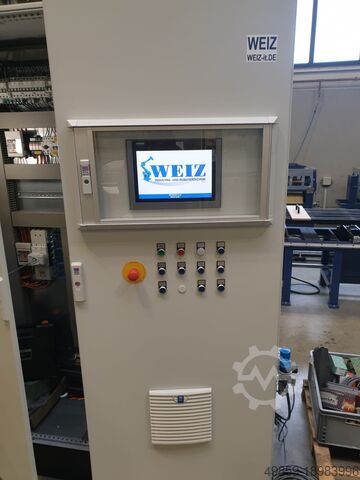 Robot polishing machine for long parts Weiz LSPM