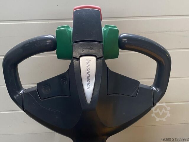 Electric pedestrian stacker, low-lift pallet truck, pallet truck (Ameise), pedestrian stacker, palle JUNGHEINRICH EJE 120