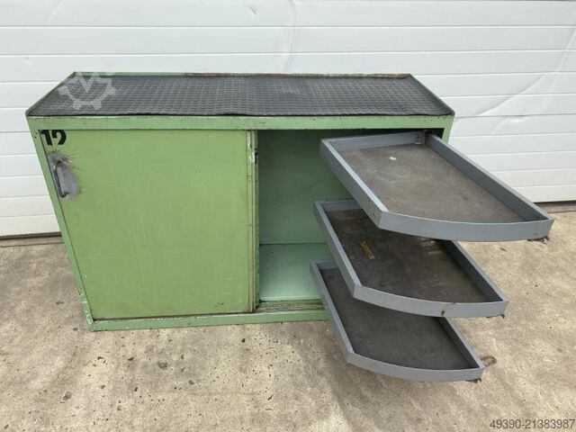 Metal cabinet, workshop cabinet, storage cabinet with 2 sliding doors, tool cabinet like LISTA - dra VIDMAR BORIK 