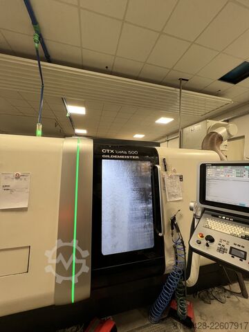 CNC turning and milling center DMG CTX beta 500 V6 Bj. 2010