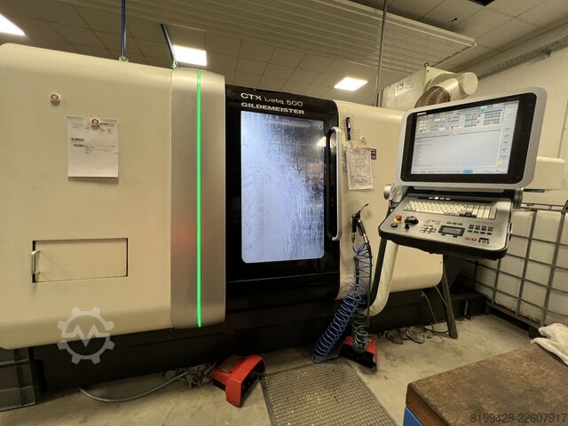 CNC turning and milling center DMG CTX beta 500 V6 Bj. 2010