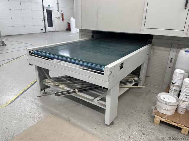Finishing line Venjakob Perfect and pallet dryer Venjakob VEN SPRAY Perfect