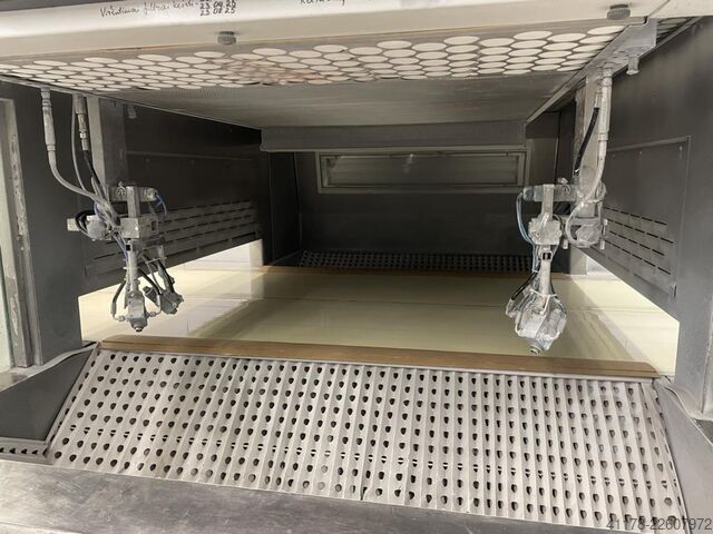 Finishing line Venjakob Perfect and pallet dryer Venjakob VEN SPRAY Perfect