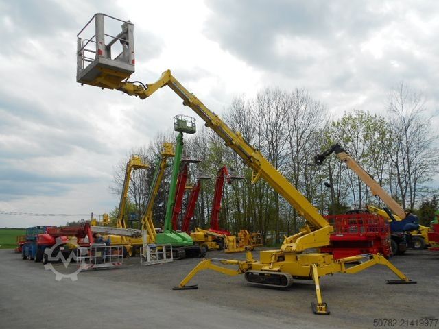 Arbeitsbühne Teupen Leo 25 T Plus, Kettenbühne 25m