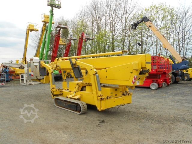 Arbeitsbühne Teupen Leo 25 T Plus, Kettenbühne 25m