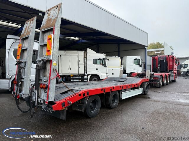 Hook arm system MAN TGX 35.500 + Damm trailer, 8x4, Joab, Bullbar, ...