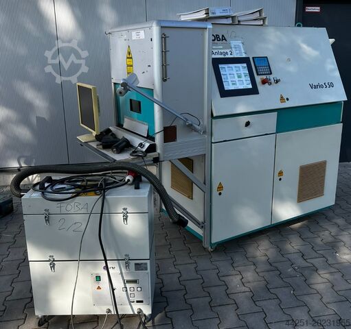 Laser control marking system FOBA FD84S / S50
