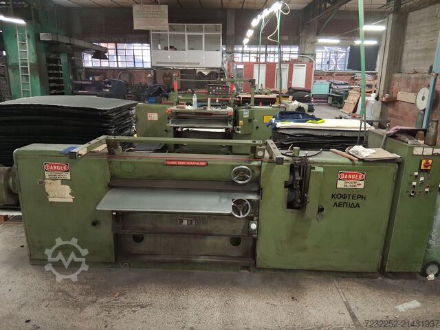 Produktionslinie für Gummi- und EVA-Schaumstoff MODERNE MECCANICHE - FECKEN KIRFEL 