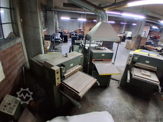 Produktionslinie für Gummi- und EVA-Schaumstoff MODERNE MECCANICHE - FECKEN KIRFEL 