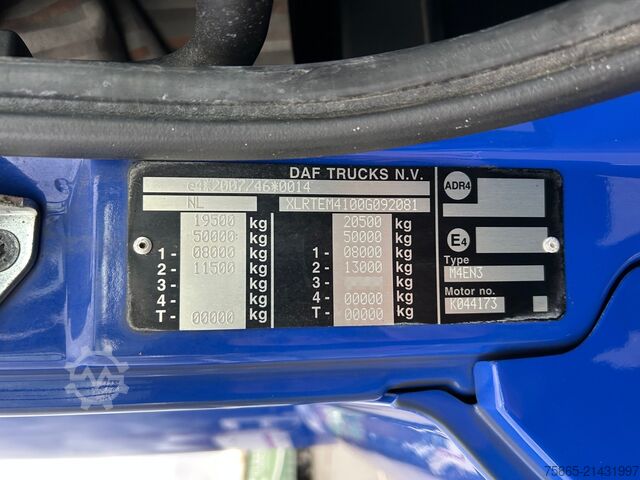 Standard tractor DAF CF 400 FT Comfort Cab / 885 dkm / Smart Tacho V...