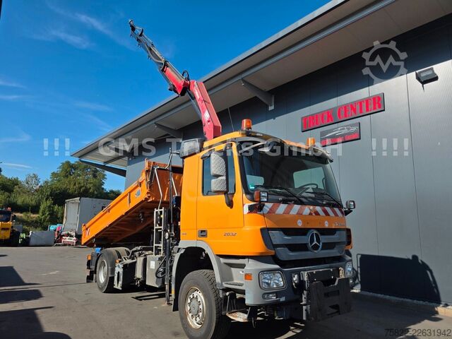 Sonstige MERCEDES-BENZ Actros 2032 / Kipper+Kran / Kommunal / NUR160km