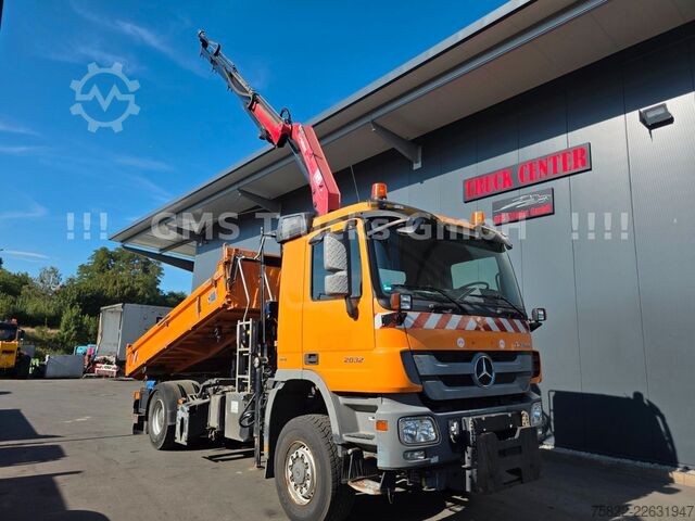 Sonstige MERCEDES-BENZ Actros 2032 / Kipper+Kran / Kommunal / NUR160km