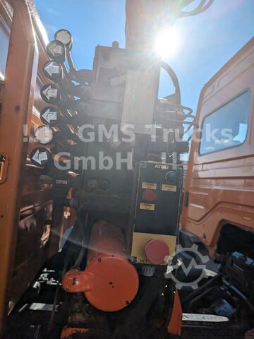 Kipper LKW MERCEDES-BENZ Atego 1218 / Kipper+Kran / load 5,2ton / E3