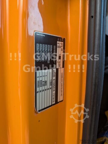 Kipper LKW MERCEDES-BENZ Atego 1218 / Kipper+Kran / load 5,2ton / E3