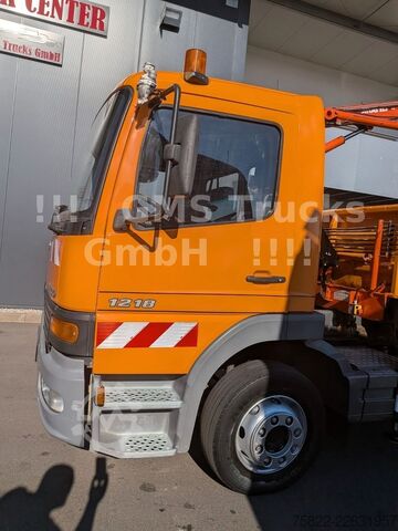 Kipper LKW MERCEDES-BENZ Atego 1218 / Kipper+Kran / load 5,2ton / E3