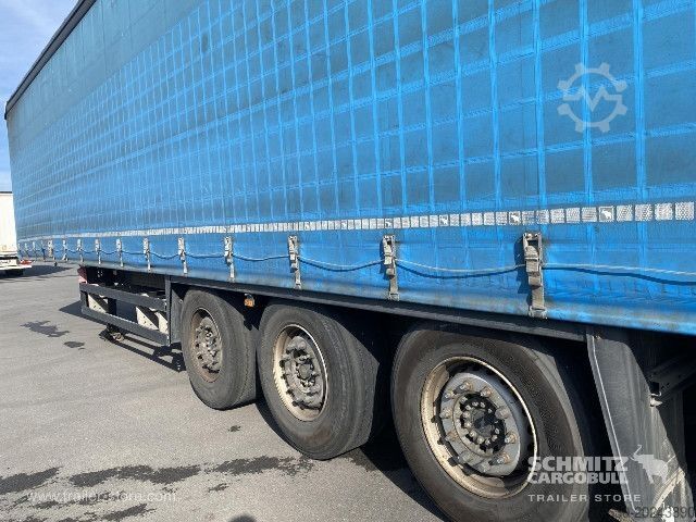 Open semitrailer with tarp Schmitz Cargobull Semitrailer Curtainsider Standard