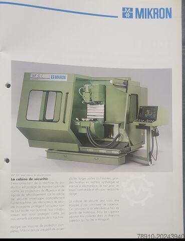 Mikron 5-Achs CNC-Fräsmaschine Mikron WF 41 C