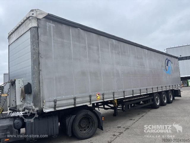 Open semitrailer with tarp Schmitz Cargobull Semitrailer Curtainsider Standard