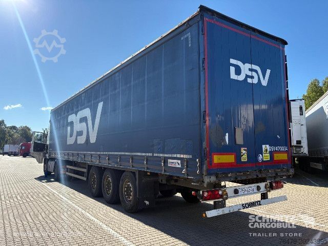 Open semitrailer with tarp Schmitz Cargobull Curtainsider Standard