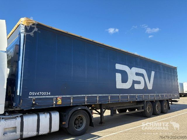Open semitrailer with tarp Schmitz Cargobull Curtainsider Standard