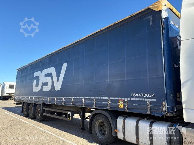 Open semitrailer with tarp Schmitz Cargobull Curtainsider Standard