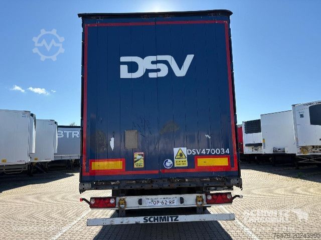 Open semitrailer with tarp Schmitz Cargobull Curtainsider Standard