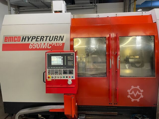 CNC turning and milling center EMCO Hyperturn 690 MC