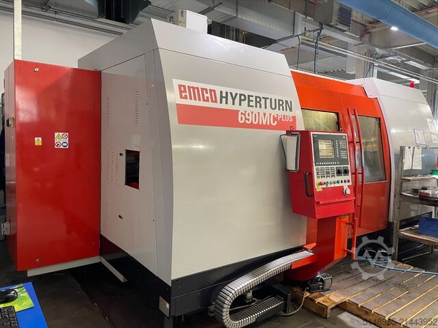CNC turning and milling center EMCO Hyperturn 690 MC