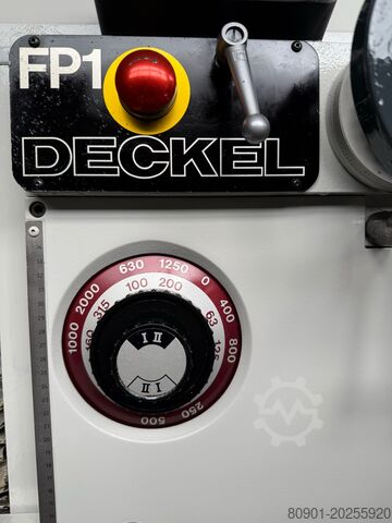 Universal tool milling machine DECKEL FP1 aktiv mit 3 Achs Heidenhain Digitalanzeige