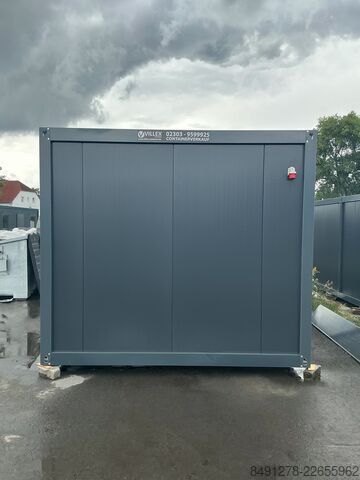 Residential container Villex Bürocontainer 4x3m | Büro, Garten, Bau