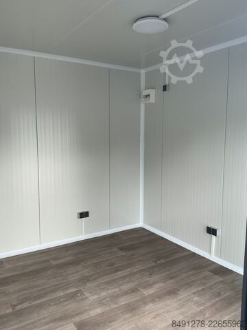 Residential container Villex Bürocontainer 4x3m | Büro, Garten, Bau
