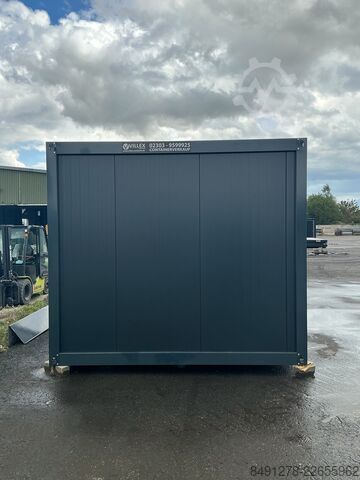 Residential container Villex Bürocontainer 4x3m | Büro, Garten, Bau