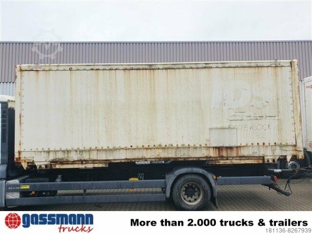 Wechselfahrgestell LKW Krone Wechselbrücke Koffer mit Rolltor