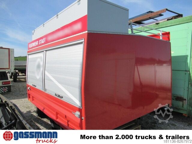 Agricultural machine Kofferaufbau Feuerwehr, Unimog