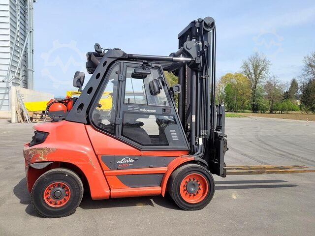 4-wheel forklift Linde H70T-03 EVO