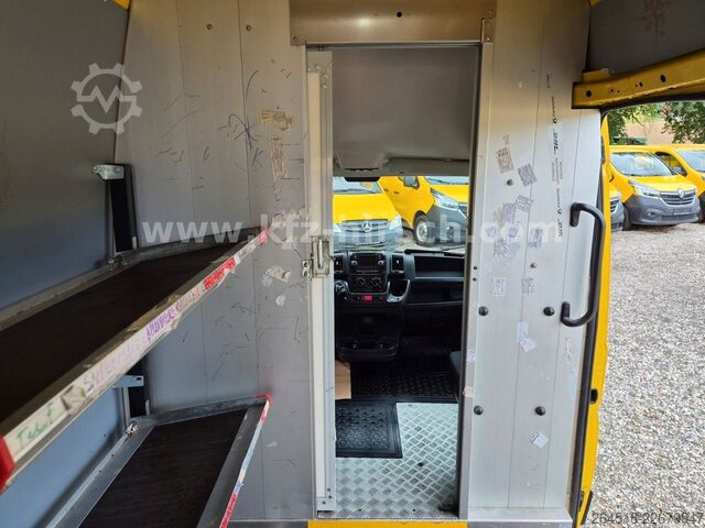 Kastenwagen hoch FIAT Ducato Maxi L5H3 Durchgangstüre Regale HOCHDACH