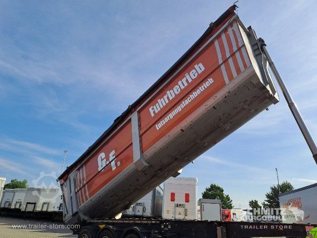 Kipper Auflieger Schmitz Cargobull Kipper Stahlrundmulde 52m³