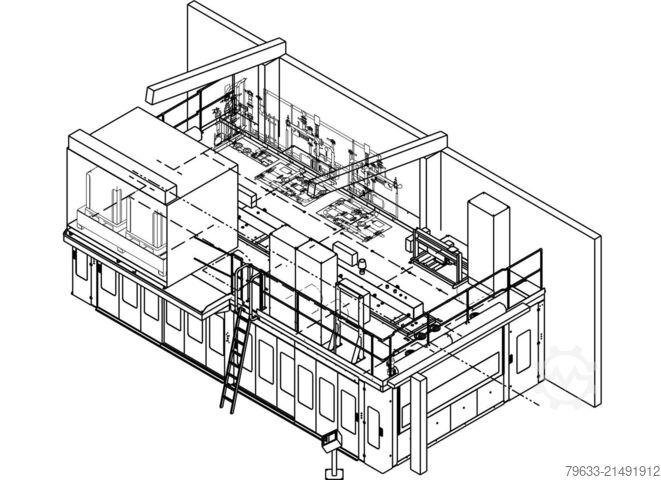 Durchlaufpresse für Sandwichelemente Robert Bürkle GmbH Durchlaufpresse ODW 2687/20