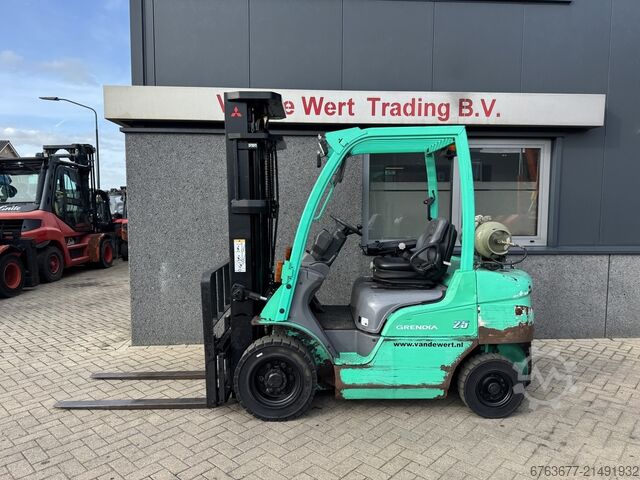 Mitsubishi FG25N Triplex 5.5m Freelift / Sideshift LPG 2012 MITSUBISHI FG25N Triplo 550 Freelift / Sideshift LPG 2012