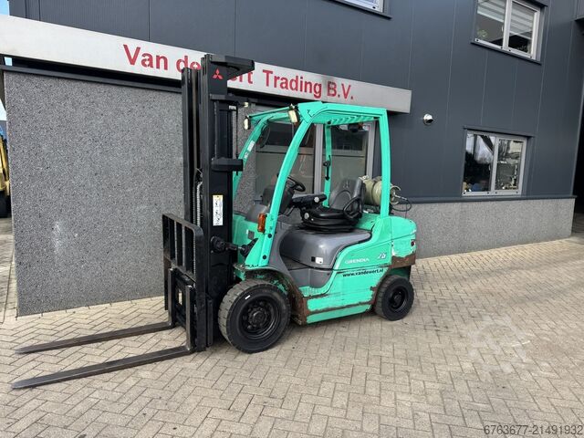 Mitsubishi FG25N Triplex 5.5m Freelift / Sideshift LPG 2012 MITSUBISHI FG25N Triplo 550 Freelift / Sideshift LPG 2012