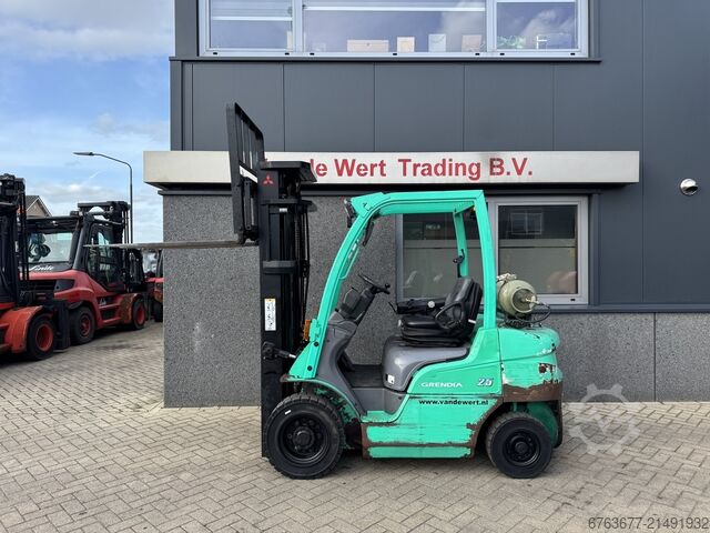 Mitsubishi FG25N Triplex 5.5m Freelift / Sideshift LPG 2012 MITSUBISHI FG25N Triplo 550 Freelift / Sideshift LPG 2012