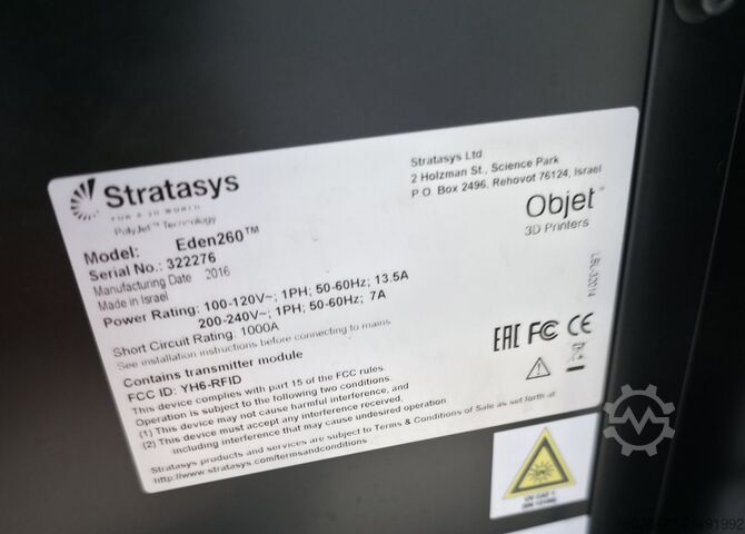 3D Drucker Stratasys Objet Eden 260VS